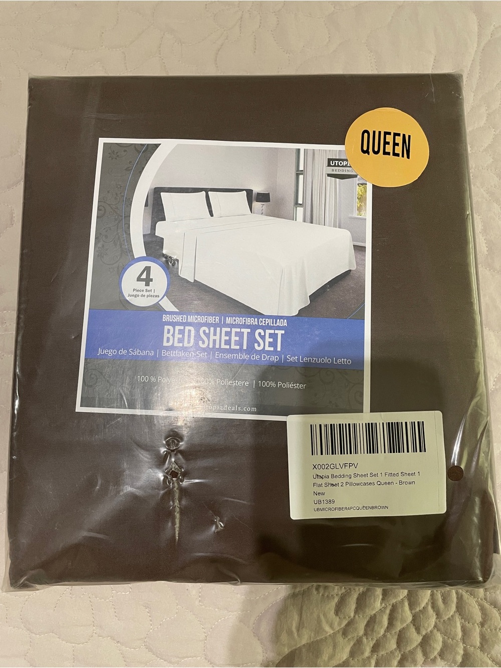 NWT QUEEN SIZE BED SHEET SET